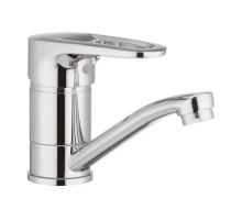 Змішувач для умивальника Haiba Opus 555 (вилив 15 см) (HB0336)