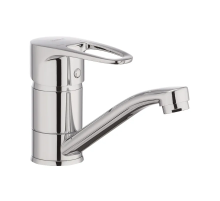 Змішувач для умивальника Haiba Xide 555 (15 см) (HB0404)