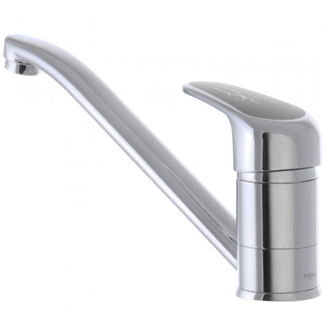 Смеситель для кухни Haiba Magic 004 с черной ручкой (HB0687)