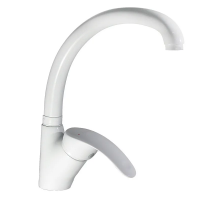 Змішувач для кухні Haiba Mars 011 білий (HB0811)