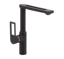 Змішувач для кухні Haiba Foster 017 чорний (HB0967)