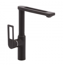 Змішувач для кухні Haiba Foster 017 чорний (HB0967)