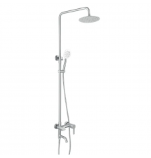 Душова колона зі змішувачем (нерж.сталь) Haiba NOX-009-J (HB2790)