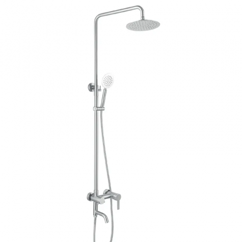 Душова колона зі змішувачем (нерж.сталь) Haiba NOX-009-J (HB2790)