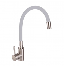 Змішувач для кухні з сірим силік. виливом Haiba SUS 011 (HB3890)