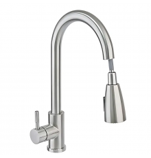 Змішувач для кухні Haiba SUS 014 з висувною лійкою (HB3898)