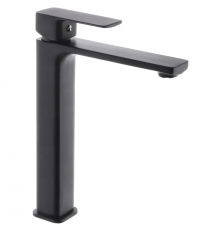 Змішувач для умивальника Haiba Kubus 001 Чорний (HB3929)