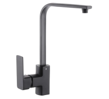 Змішувач для кухні Haiba Kubus 017 Чорний (HB3933)