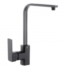 Змішувач для кухні Haiba Kubus 017 Чорний (HB3933)