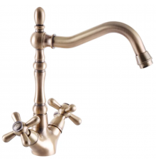 Змішувач для кухні Haiba Dominox 777 Бронзовий (HB3936)