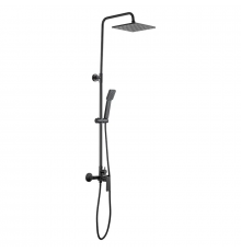 Душова колона із змішувачем Haiba Alex 003-J Чорна (HB3940)