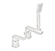 Змішувач для ванни Haiba Kubus 022 (3-hole) (HB3957)