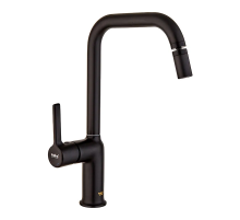 Змішувач для кухні Haiba Markus 017 Black (HB3973)