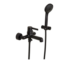 Змішувач для ванни Haiba Markus 009 Euro Black (HB3975)