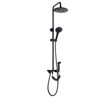 Душова колона із змішувачем Haiba Markus 009-J Black (HB3976)