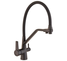 Змішувач для кухні Haiba Nobel 021 Black (HB3983)