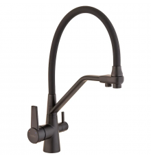 Змішувач для кухні Haiba Nobel 021 Black (HB3983)