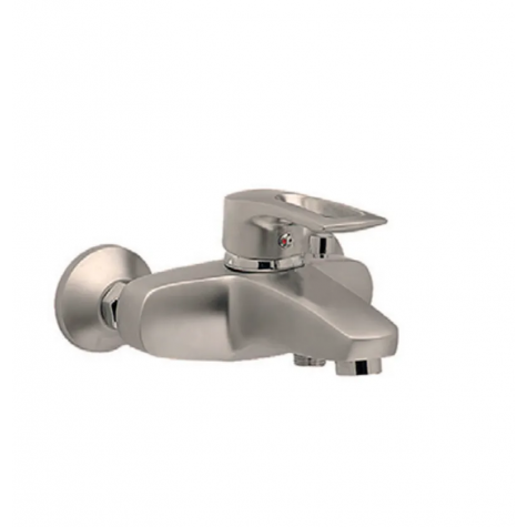 Смеситель для ванны HAIBA HANSBERG 009 EURO (кол. нерж.) (HB3987)