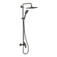 Душова колона із змішувачем та подовжувачем у комплекті Haiba Alex 003-J Graphite (HB3996)