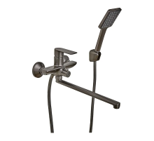 Змішувач для ванної Haiba Alex 006 Euro Graphite (HB3997)