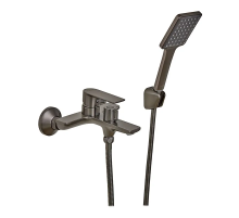 Змішувач для ванної Haiba Alex 009 Euro Graphite (HB3998)