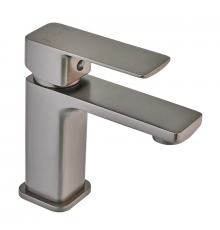 Змішувач для умивальника Haiba Kubus 001 Graphite (HB4001)