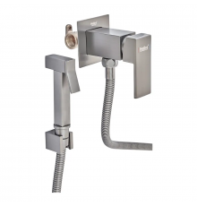 Змішувач для біде Haiba Kubus 002 (Inner) Graphite (HB4003)