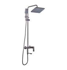 Душова колона із змішувачем Haiba Kubus 009-J Graphite (HB4005)