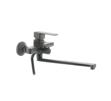 Змішувач для ванної кімнати HAIBA KUBUS 006 EURO GRAPHITE (HB4006)