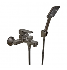 Змішувач для ванної кімнати Haiba Kubus 009 Euro Graphite (HB4007)