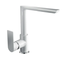 Змішувач для кухні HAIBA ALEX 018 WHITE-CHROME (HB9569)