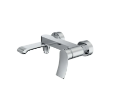 Смеситель для ванны Haiba Bolero 009 короткий излив с поворотным переключателем (HB9578)