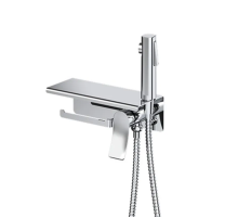 Змішувач для гігієнічного душу Haiba Bolero 069 з тримачем для туалетного паперу (HB9580)