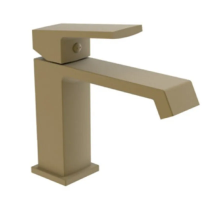 Змішувач для умивальника HAIBA GAUDI 001 BRUSHED GOLD (HB9583)