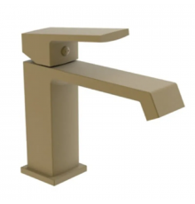 Змішувач для умивальника HAIBA GAUDI 001 BRUSHED GOLD (HB9583)