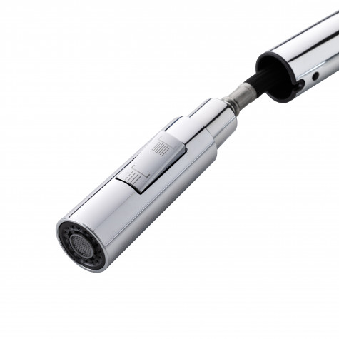 Смеситель для кухни Haiba Bolero 014 с выдвижной воронкой (HB9591)