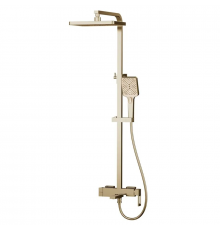 Душова колона зі змішувачем Haiba KANT 009-J BRUSHED GOLD (HB9606)