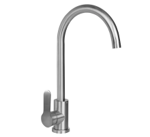 Змішувач для кухні Haiba DAX-011 з нержавіючої сталі SUS304 (HB9609)