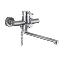 Смеситель для ванны Haiba SUS-006 EURO из нержавеющей стали SUS304 (HB9610)