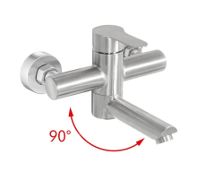 Змішувач для ванни Haiba DAX-009 EURO з нержавіючої сталі SUS304 (HB9613)