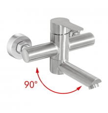 Змішувач для ванни Haiba DAX-009 EURO з нержавіючої сталі SUS304 (HB9613)