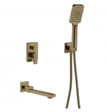 Вбудована душова система Haiba KUBUS 009 (INNER) BRUSHED GOLD (HB9629)