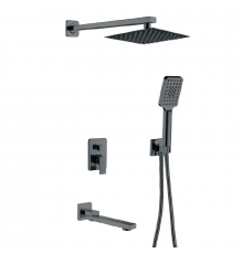 Вбудована душова система Haiba KUBUS 009 (INNER) GRAPHITE (HB9630)