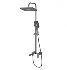 Душова колона зі змішувачем Haiba Gaudi 009-J GRAPHITE (HB9643)