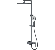 Haiba KANT 009-J GRAPHITE Душова колона зі змішувачем (Колір графіт) (HB9665)