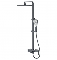 Haiba KANT 009-J GRAPHITE Душова колона зі змішувачем (Колір графіт) (HB9665)