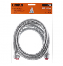 Шланг для лійки душа Haiba Chr.F02, 160 см (HO0019)