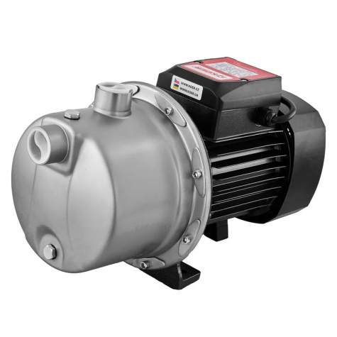 Насос поверхневий самовсмоктуючий Koer JS-1100 корпус нержавійка Н=56М Q=3,6кбМ, P=1100 Вт, 1"x1" (