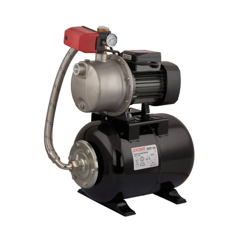 Насосна станція Koer AUTO JS-1100-A  Н=45М, Q=4,5кбМ, P=1100 Вт, 1"x1" (з п'ятірником) (KP3374)