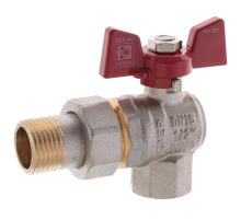Кран з американкою 1/2" (Koer KR.228) кутовий (KR0016)